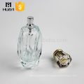 Popular Design hand-polishing empty 50ml crystal perfume bottle